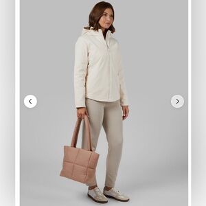 Women's Quilted puffer Tote Bag